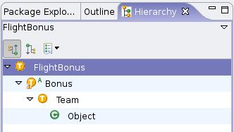 Object Teams type hierarchy view