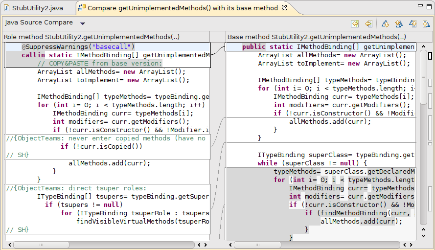 Compare editor for bound methods